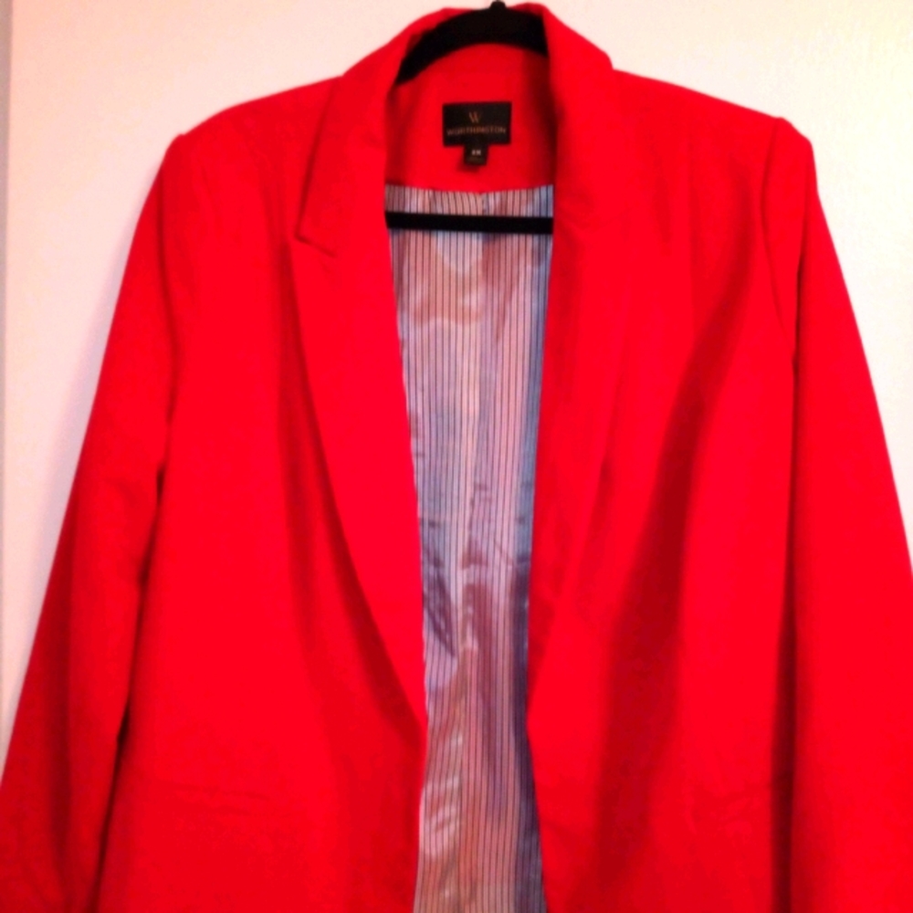 Red Professional Blazer